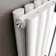 Marseille White Double Vertical Mirror Radiator 1800x500mm
