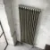 Athens Raw Metal Double Column Vertical Traditional Radiator 1800x560mm