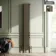 Athens Antique Gold Double Column Vertical Traditional Radiator 1800x290mm