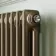 Athens Antique Gold Double Column Vertical Traditional Radiator 1800x470mm