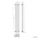 Athens Antique Gold Triple Column Vertical Traditional Radiator 1800x290mm