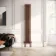 Athens Antique Copper Double Column Vertical Traditional Radiator 1800x290mm