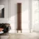 Athens Antique Copper Triple Column Vertical Traditional Radiator 1800x290mm