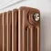 Athens Antique Copper Triple Column Vertical Traditional Radiator 1800x290mm
