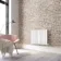 Faro White Double Flat Panel Horizontal Radiator 600x770mm