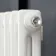 Athens White Double Column Horizontal Traditional Radiator 600x605mm