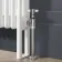 Athens White Triple Column Horizontal Traditional Radiator 600x605mm