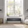 Athens Anthracite Triple Column Horizontal Traditional Radiator 300x1415mm