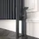 Athens Anthracite Triple Column Horizontal Traditional Radiator 450x1415mm