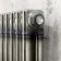 Athens Raw Metal Double Column Horizontal Traditional Radiator 600x1190mm