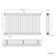 Athens Inky Blue Triple Column Horizontal Traditional Radiator 600x1010mm