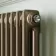 Athens Antique Gold Double Column Horizontal Traditional Radiator 600x425mm