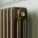 Athens Antique Gold Triple Column Horizontal Traditional Radiator 600x785mm