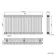 Athens Antique Gold Triple Column Horizontal Traditional Radiator 600x1190mm