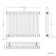 Athens Antique Copper Double Column Horizontal Traditional Radiator 600x785mm