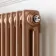 Athens Antique Copper Double Column Horizontal Traditional Radiator 600x1415mm