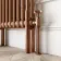 Athens Antique Copper Double Column Horizontal Traditional Radiator 600x1595mm