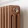 Athens Antique Copper Triple Column Horizontal Traditional Radiator 600x1010mm