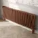 Athens Antique Copper Triple Column Horizontal Traditional Radiator 600x1595mm