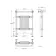 Gibraltar Large White Traditional Heated Towel Radiator (With Overhanging Rail)
