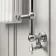 Gibraltar Wall Hung Large White Traditional Heated Towel Radiator (With Overhanging Rail)