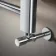 Barcelona Chrome Straight Heated Towel Rail 800x500mm