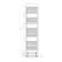 Naples Premium Matt Black Straight Heated Towel Rail 1600x450mm