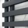 Palermo Anthracite Designer Heated Towel Rail 1200x600mm