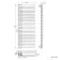 Palermo Anthracite Designer Heated Towel Rail 1600x600mm