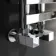 Madrid Chrome Designer Heated Towel Rail 800x450mm