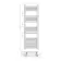 Barcelona Matt Black Straight Heated Towel Rail 1600x500mm