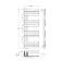 Seville Brushed Brass Designer Flat Panel Heated Towel Rail 1200x450mm