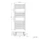 Barcelona Inky Blue Straight Heated Towel Rail 1200x500mm