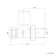 Brushed Brass Straight Manual Radiator Valves (Pair) Standard 15mm