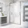 Hamburg Easy Clean 8mm Sliding Shower Door 1000mm - Easy Fix Feature