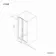 Hamburg Easy Clean 8mm Sliding Shower Door 1100mm - Easy Fix Feature