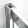 Hamburg Easy Clean 8mm Sliding Shower Door 1400mm - Easy Fix Feature