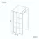 Munich Matt Black Grid Easy Clean 8mm Wet Room Shower Glass Panel 800mm