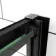 London Matt Black 6mm Bifold Shower Door 900mm