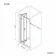 London 6mm Bifold Shower Door 700mm