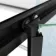 London Matt Black Grid 6mm Bifold Shower Door 1000mm