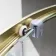 London Brushed Brass 6mm Offset Quadrant Shower Enclosure 1200x900mm