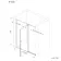 Cologne Stainless Steel Easy Clean 8mm Hinged Shower Door 1600mm
