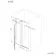 Cologne Matt Black Easy Clean 8mm Hinged Shower Door 1100mm