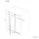 Cologne Matt Black Easy Clean 8mm Hinged Shower Door 1500mm