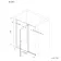 Cologne Matt Black Easy Clean 8mm Hinged Shower Door 1600mm