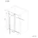 Cologne Brushed Brass Easy Clean 8mm Hinged Shower Door 1500mm