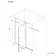 Cologne Brushed Brass Easy Clean 8mm Hinged Shower Door 1600mm