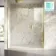 Cologne Brushed Brass Easy Clean 8mm Hinged Shower Door 1800mm