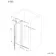 Cologne Brushed Gunmetal Easy Clean 8mm Hinged Shower Door 1100mm